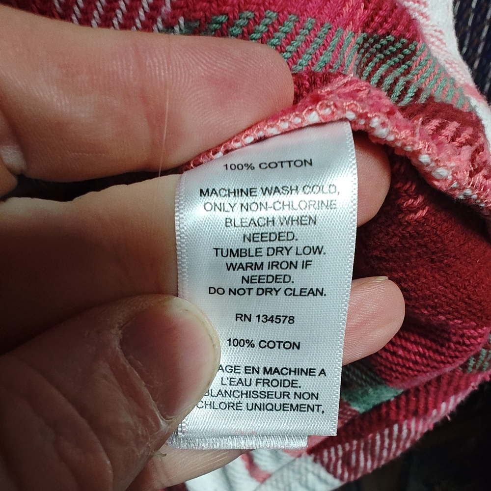 Vineyard Vines Red and Pink Plaid Shirt - Picture 4 of 4